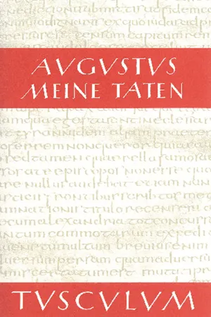 Meine Taten - Res gestae divi Augusti