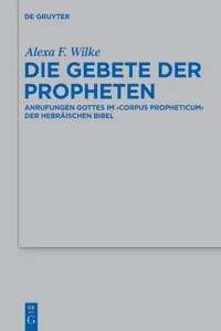 Die Gebete der Propheten_cover