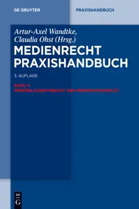 Persönlichkeitsrecht und Medienstrafrecht_cover