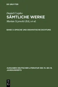 Epische und dramatische Dichtung_cover