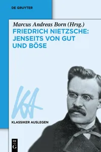 Friedrich Nietzsche: Jenseits von Gut und Böse_cover