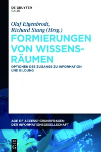 Formierungen von Wissensräumen_cover