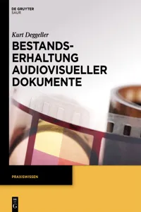 Bestandserhaltung audiovisueller Dokumente_cover