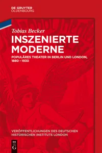 Inszenierte Moderne_cover