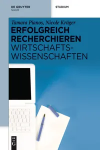 Erfolgreich recherchieren - Wirtschaftswissenschaften_cover