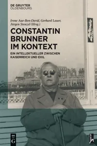 Constantin Brunner im Kontext_cover