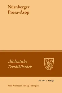 Nürnberger Prosa-Äsop_cover