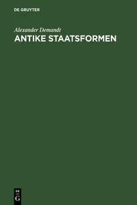 Antike Staatsformen_cover