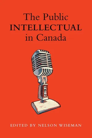 The Public intellectual in Canada