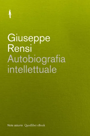 Autobiografia intellettuale