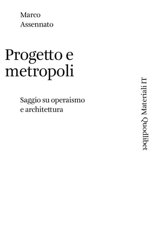 Progetto e metropoli