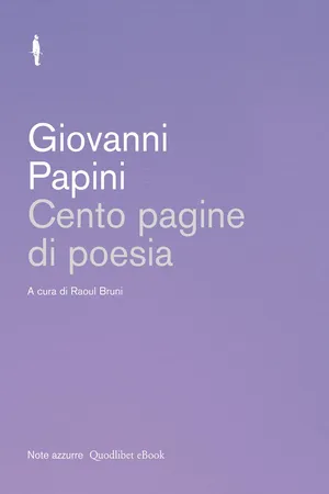 Cento pagine di poesia