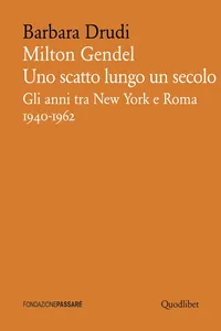 Milton Gendel. Uno scatto lungo un secolo_cover