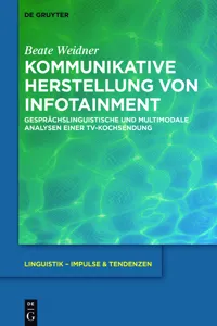 Kommunikative Herstellung von Infotainment_cover