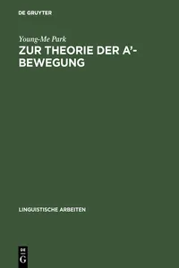 Zur Theorie der A'-Bewegung_cover