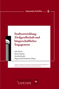 Stadtentwicklung, Zivilgesellschaft und bürgerschaftliches Engagement_cover