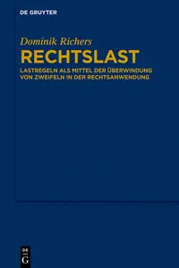 Rechtslast_cover