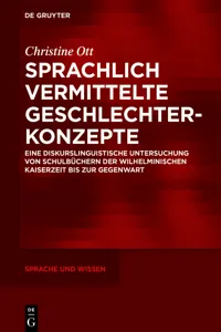 Sprachlich vermittelte Geschlechterkonzepte_cover