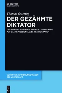 Der gezähmte Diktator_cover