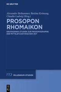 Prosopon Rhomaikon_cover