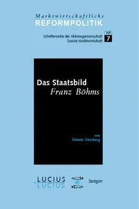 Das Staatsbild Franz Böhms_cover