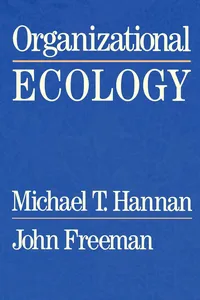 Organizational Ecology_cover