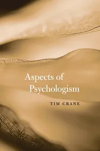 Aspects of Psychologism_cover