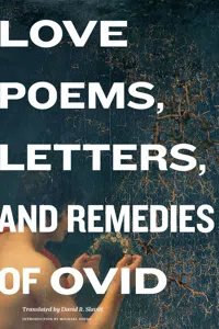 Love Poems, Letters, and Remedies of Ovid_cover