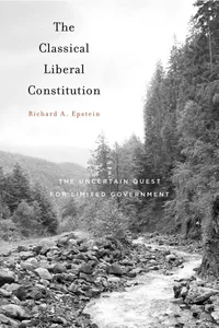 The Classical Liberal Constitution_cover