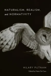 Naturalism, Realism, and Normativity_cover