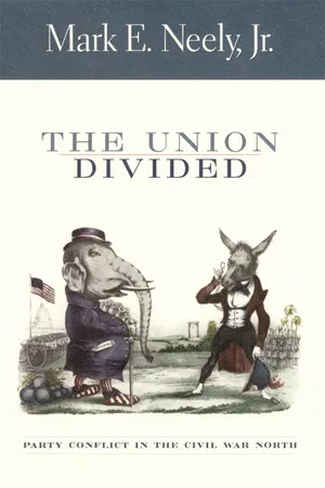 Book cover image for: The Union Divided