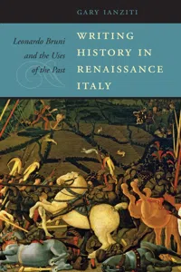 Writing History in Renaissance Italy_cover