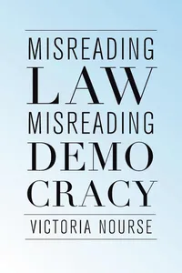 Misreading Law, Misreading Democracy_cover