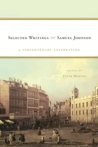 Samuel Johnson: Selected Writings_cover