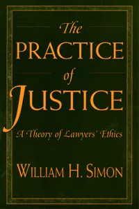 The Practice of Justice_cover