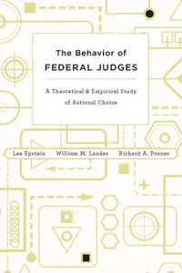 The Behavior of Federal Judges_cover