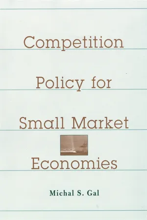 Book cover image for: Competition Policy for Small Market Economies