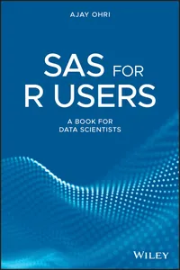 SAS for R Users_cover