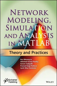 Network Modeling, Simulation and Analysis in MATLAB_cover