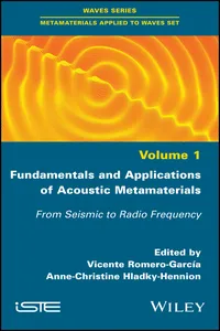 Fundamentals and Applications of Acoustic Metamaterials_cover