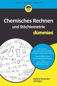 Chemisches Rechnen und Stöchiometrie für Dummies_cover