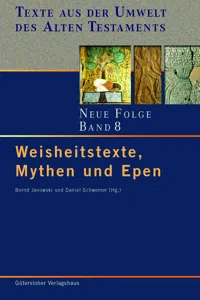 Weisheitstexte, Mythen und Epen_cover