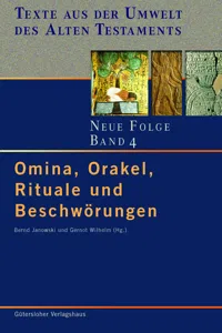 Omina, Orakel, Rituale und Beschwörungen_cover