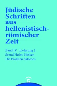 Die Psalmen Salomos_cover