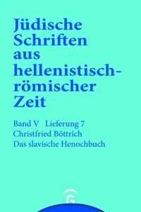 Das slavische Henochbuch_cover