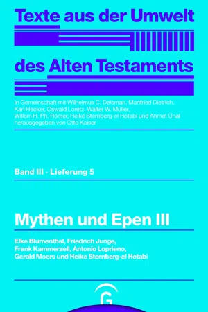 Mythen und Epen III