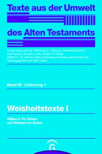 Weisheitstexte I_cover