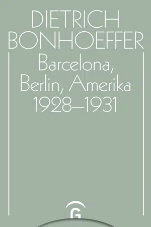 Barcelona, Berlin, Amerika 1928-1931