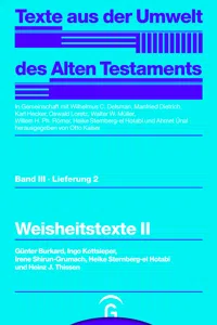 Weisheitstexte II_cover