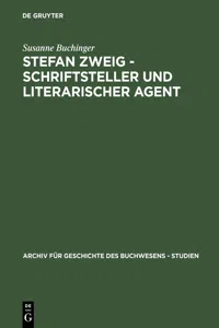 Stefan Zweig - Schriftsteller und literarischer Agent_cover